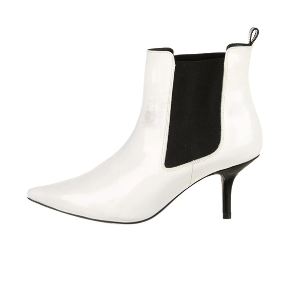 Anine Bing Stevie Chelsea Leather Ankle Boots Size 37 or 40 - Picture 2 of 13